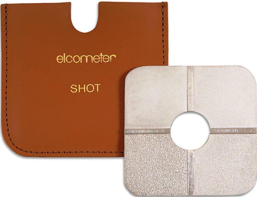 Surface comparator 125 Shot Surface Preparation Strenometer ApS